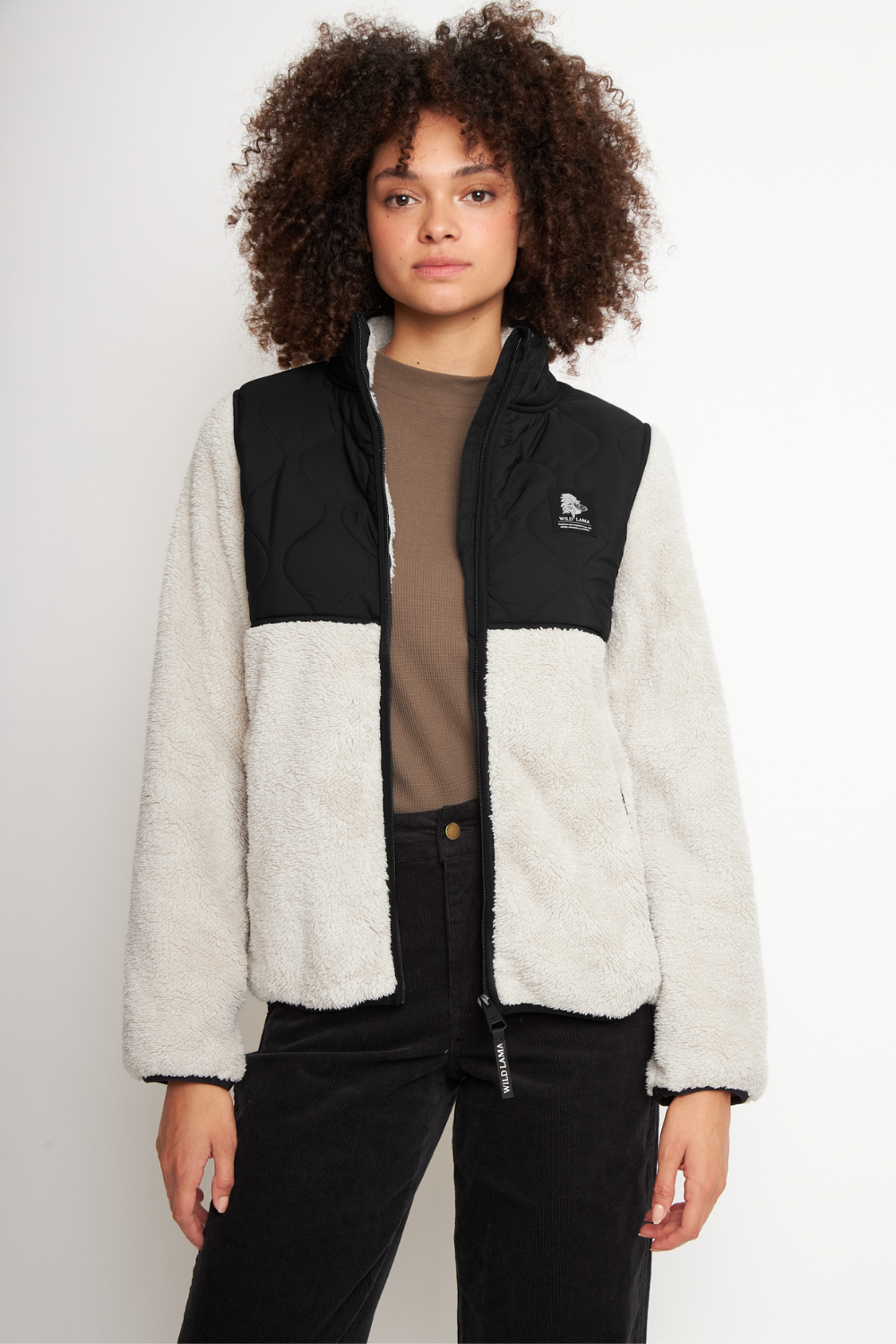 Polar Plume Reciclado Beige Mujer