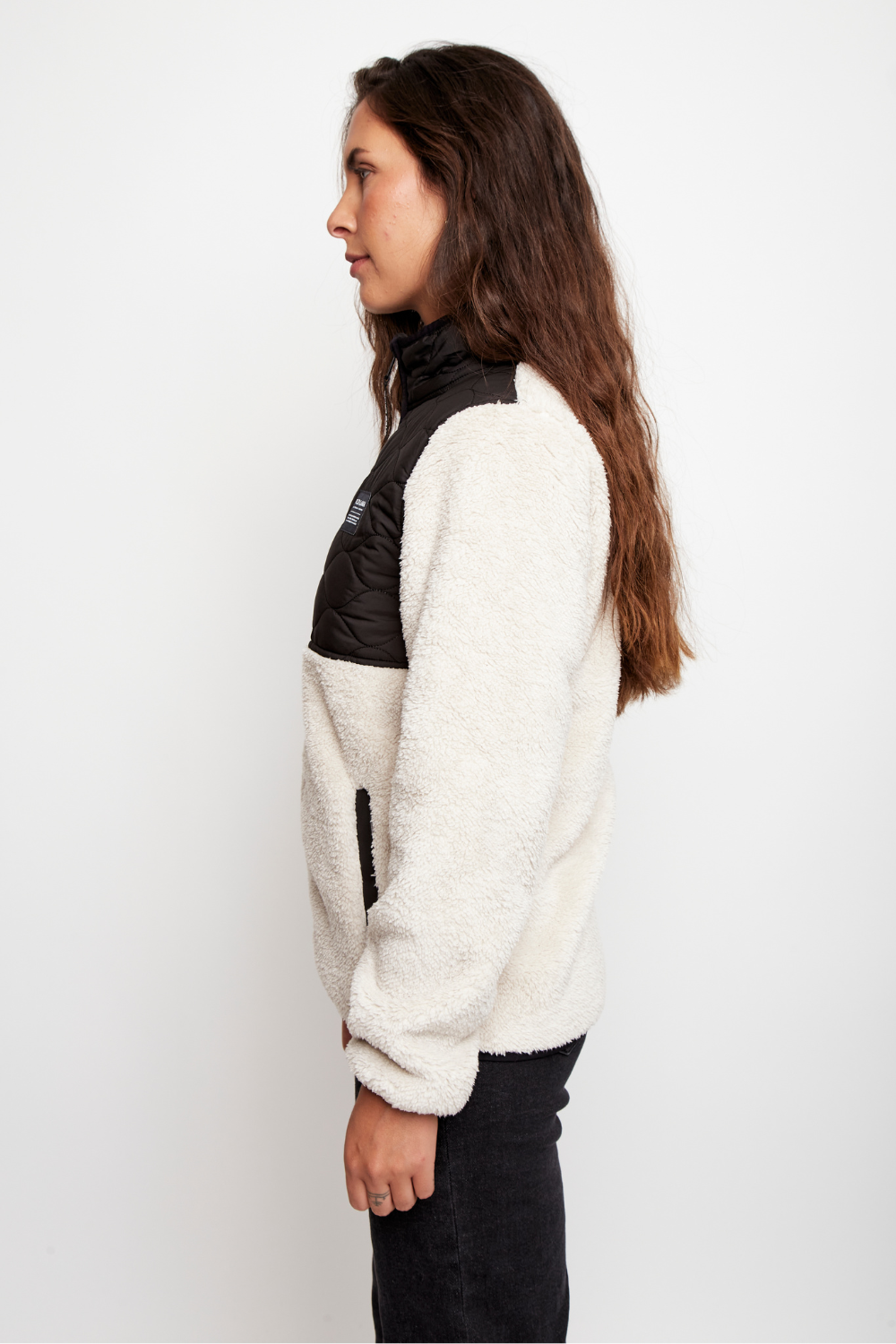 Polar Plume Reciclado Beige Mujer