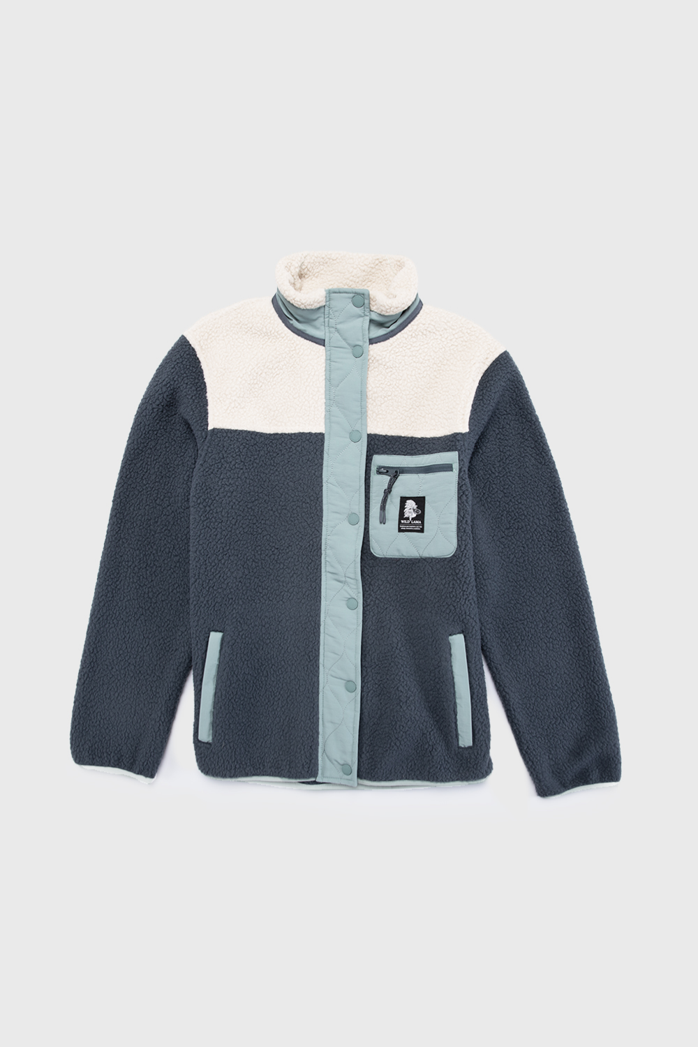 Polar Tambo Reciclado Azul Mujer