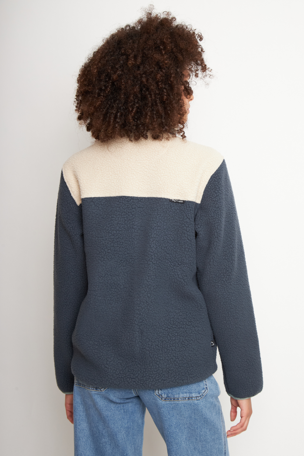 Polar Tambo Reciclado Azul Mujer