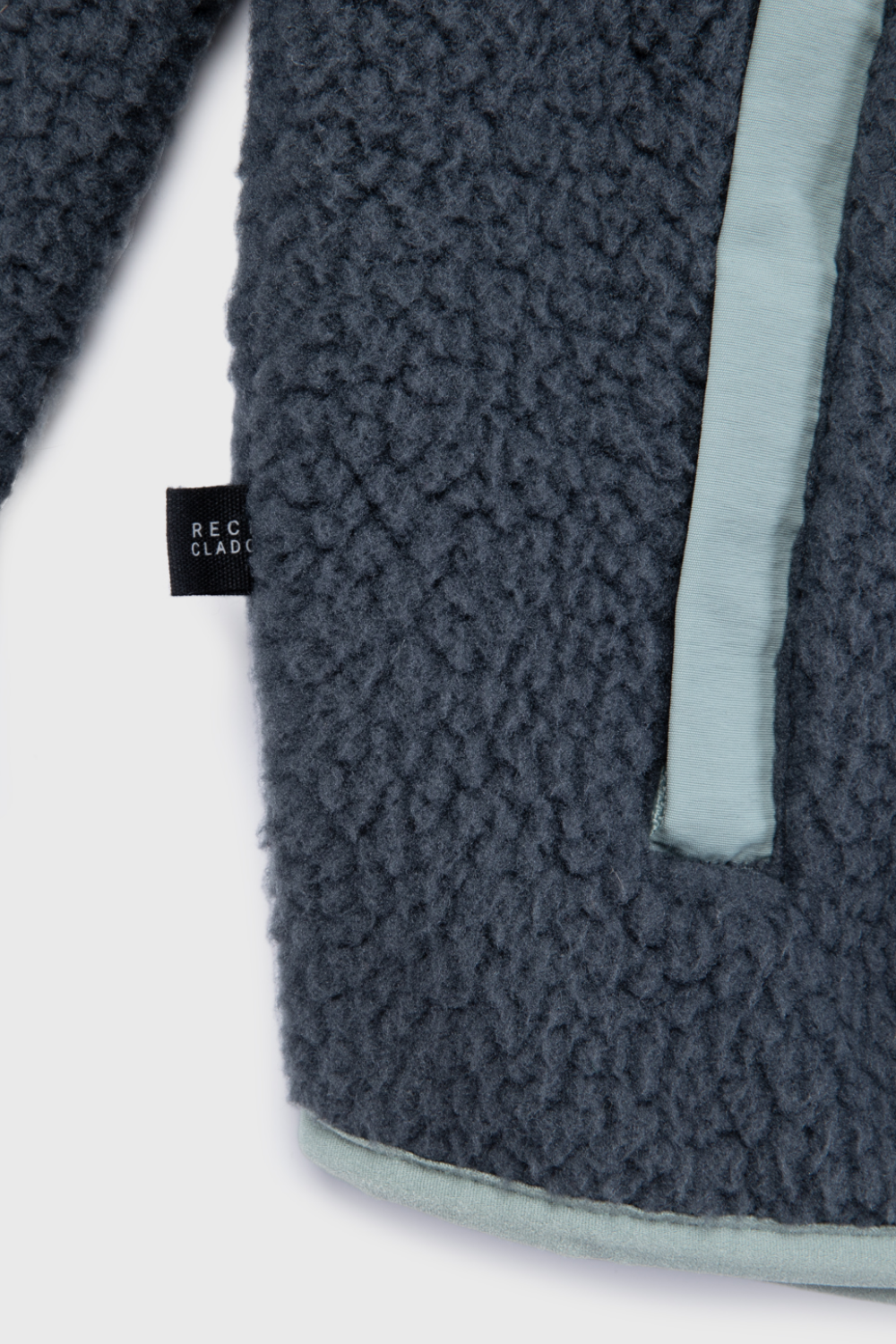 Polar Tambo Reciclado Azul Mujer