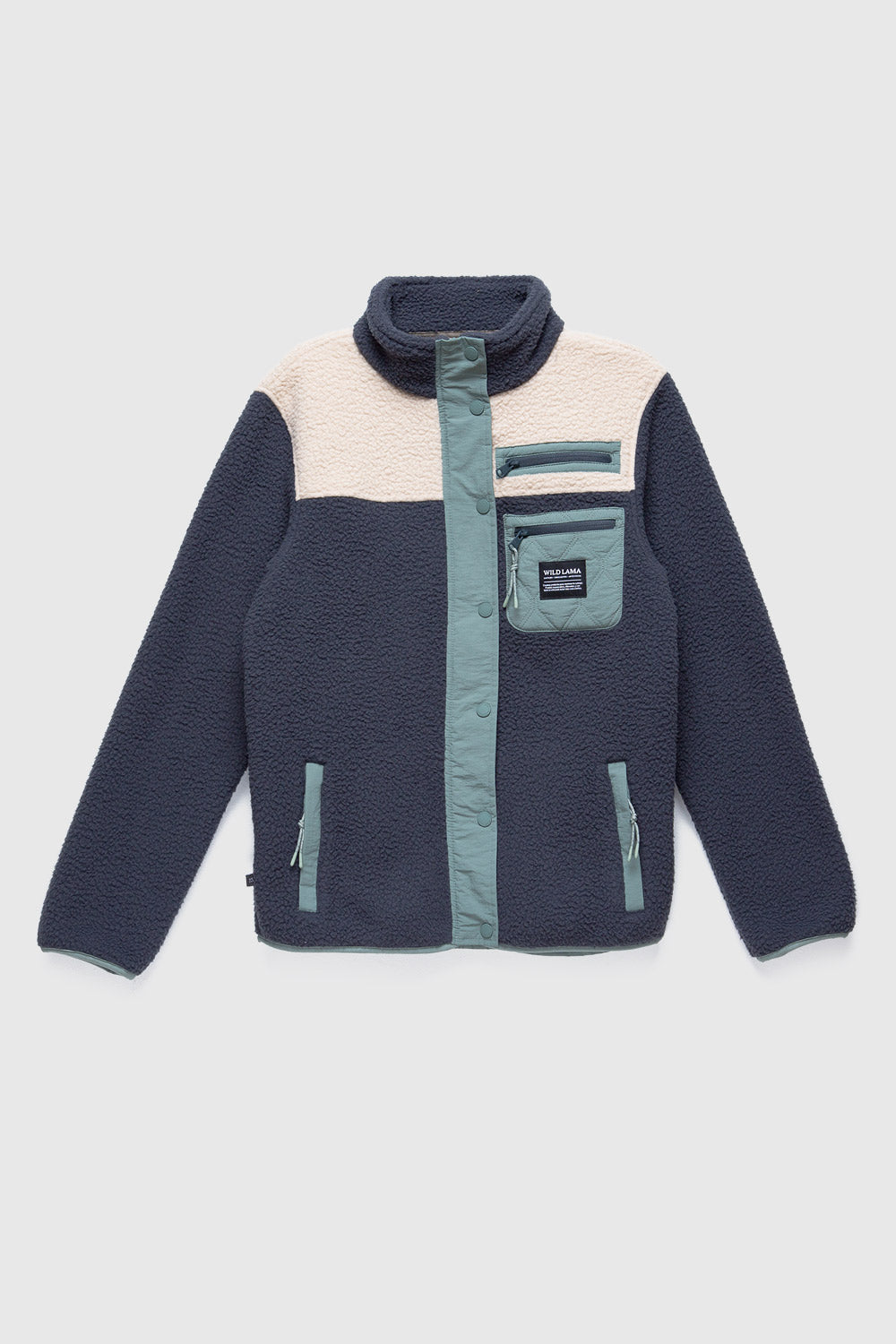 Polar Tambo Reciclado Azul Mujer