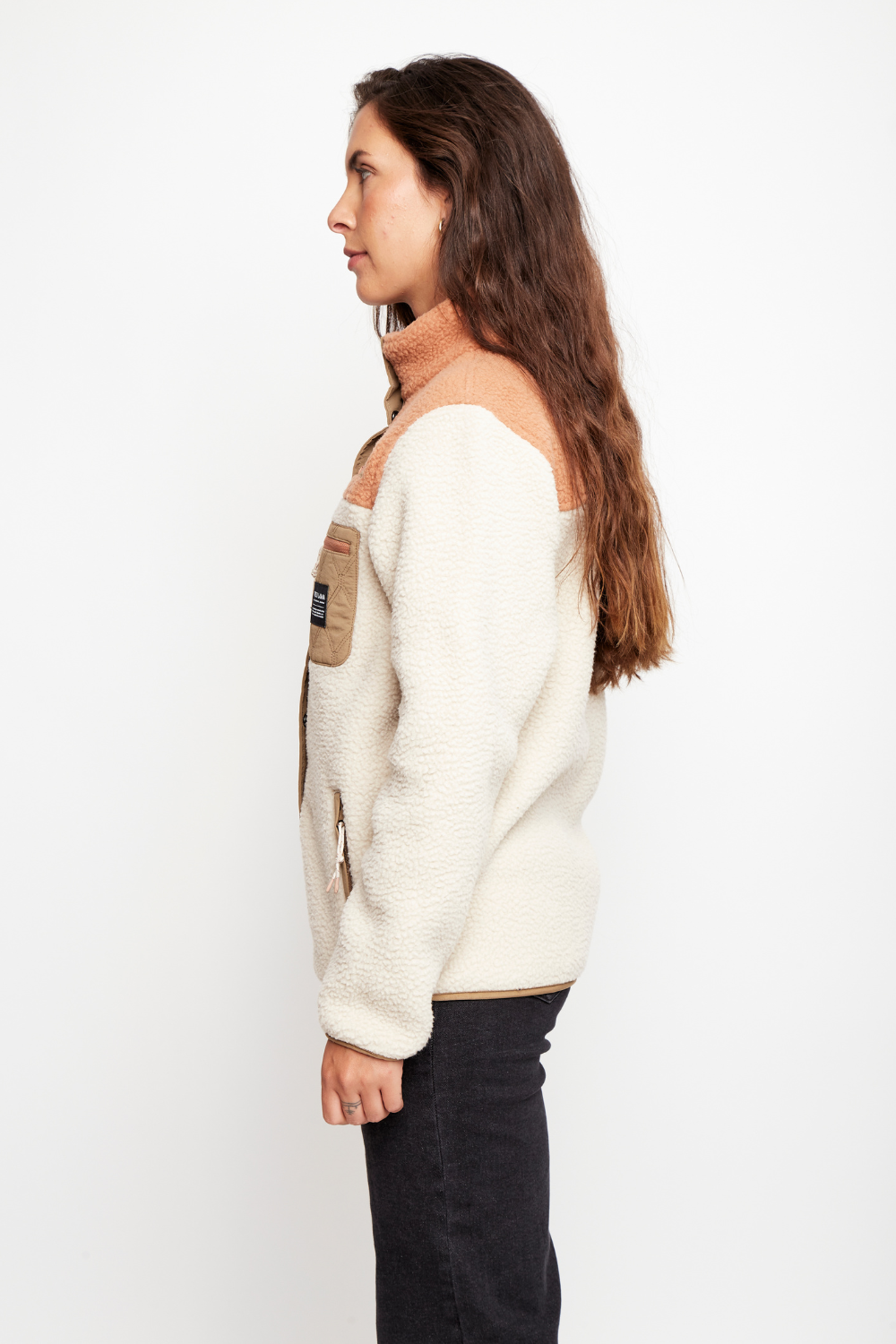 Polar Tambo Reciclado Beige Mujer