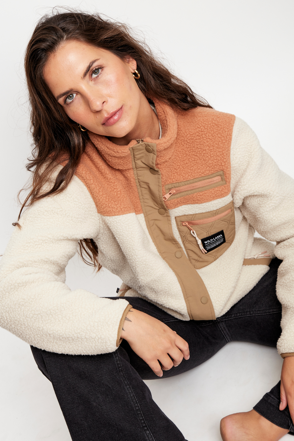 Polar Tambo Reciclado Beige Mujer