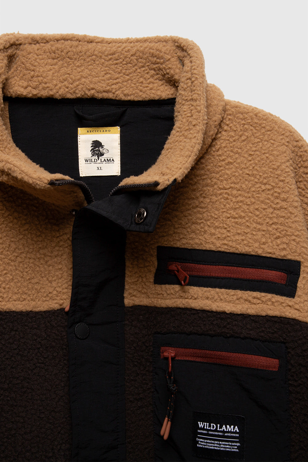 Polar Tambo Reciclado Gris Con Café Hombre