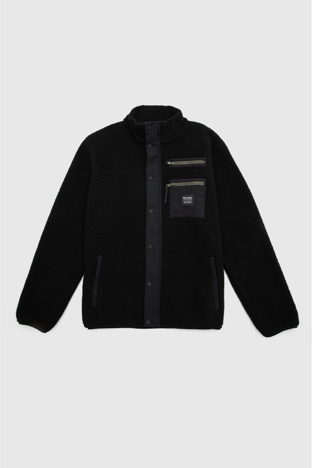 Polar Tambo Reciclado Negro Hombre