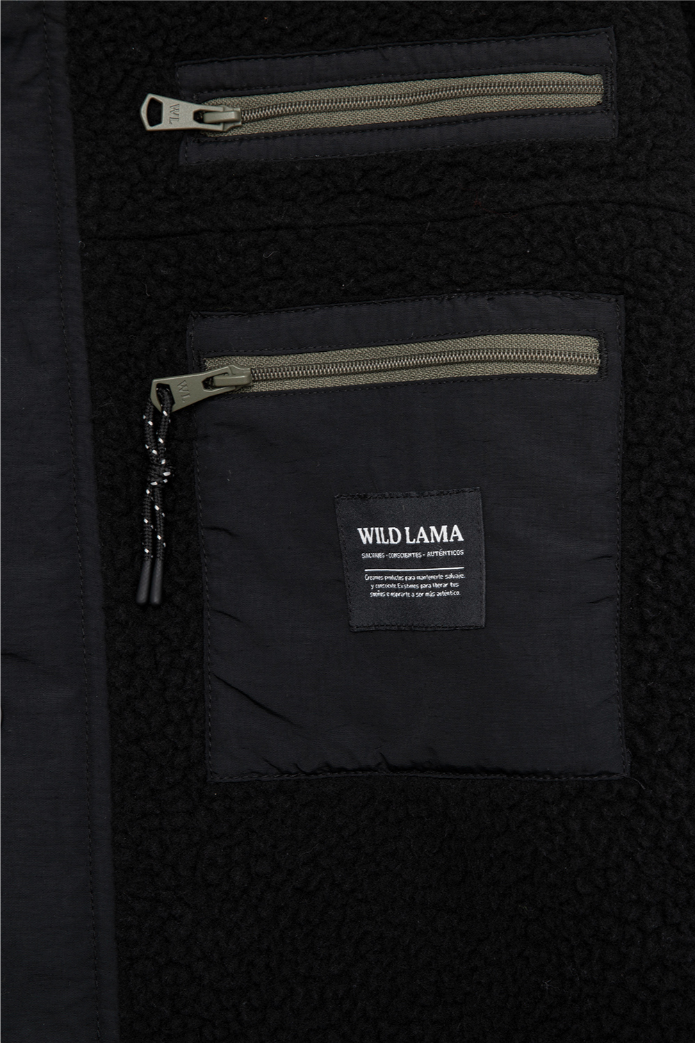 Polar Tambo Reciclado Negro Hombre