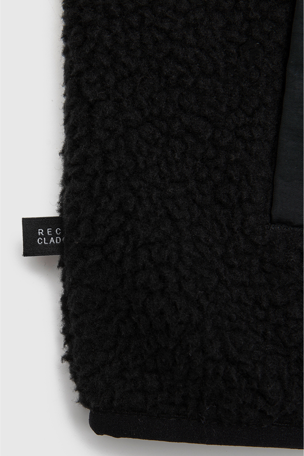 Polar Tambo Reciclado Negro Hombre