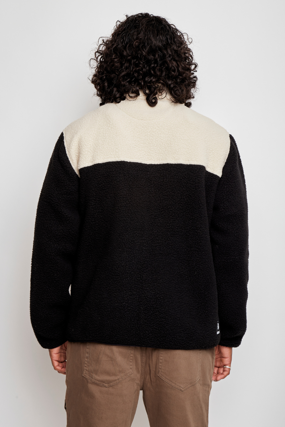Polar Tambo Reciclado Negro Hombre