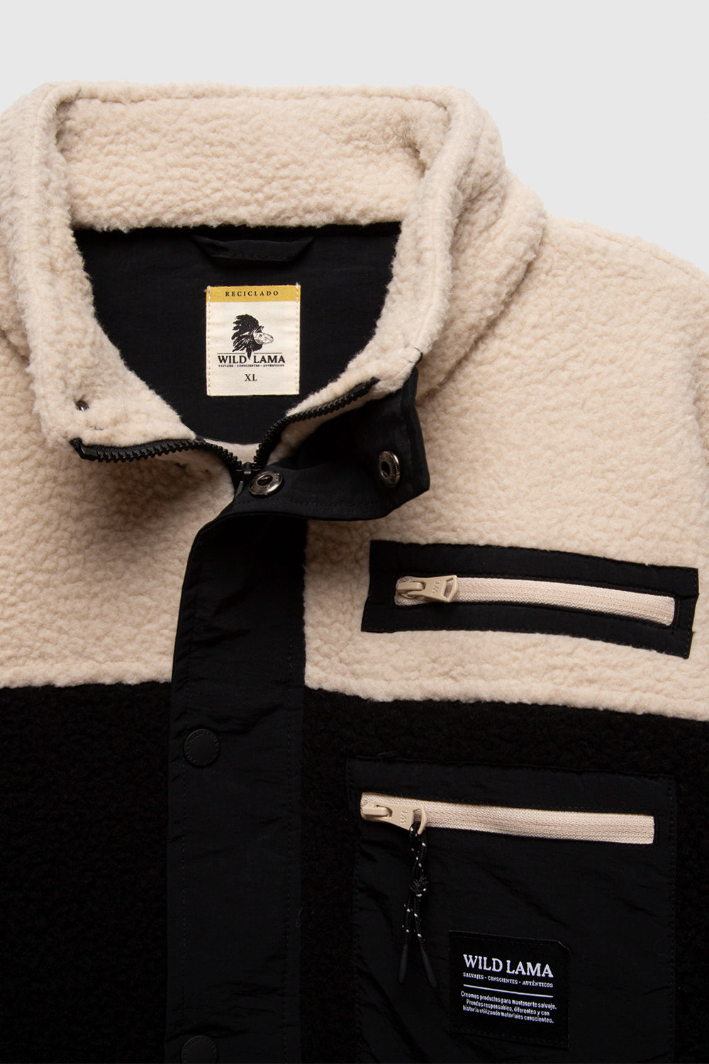 Polar Tambo Reciclado Negro Hombre