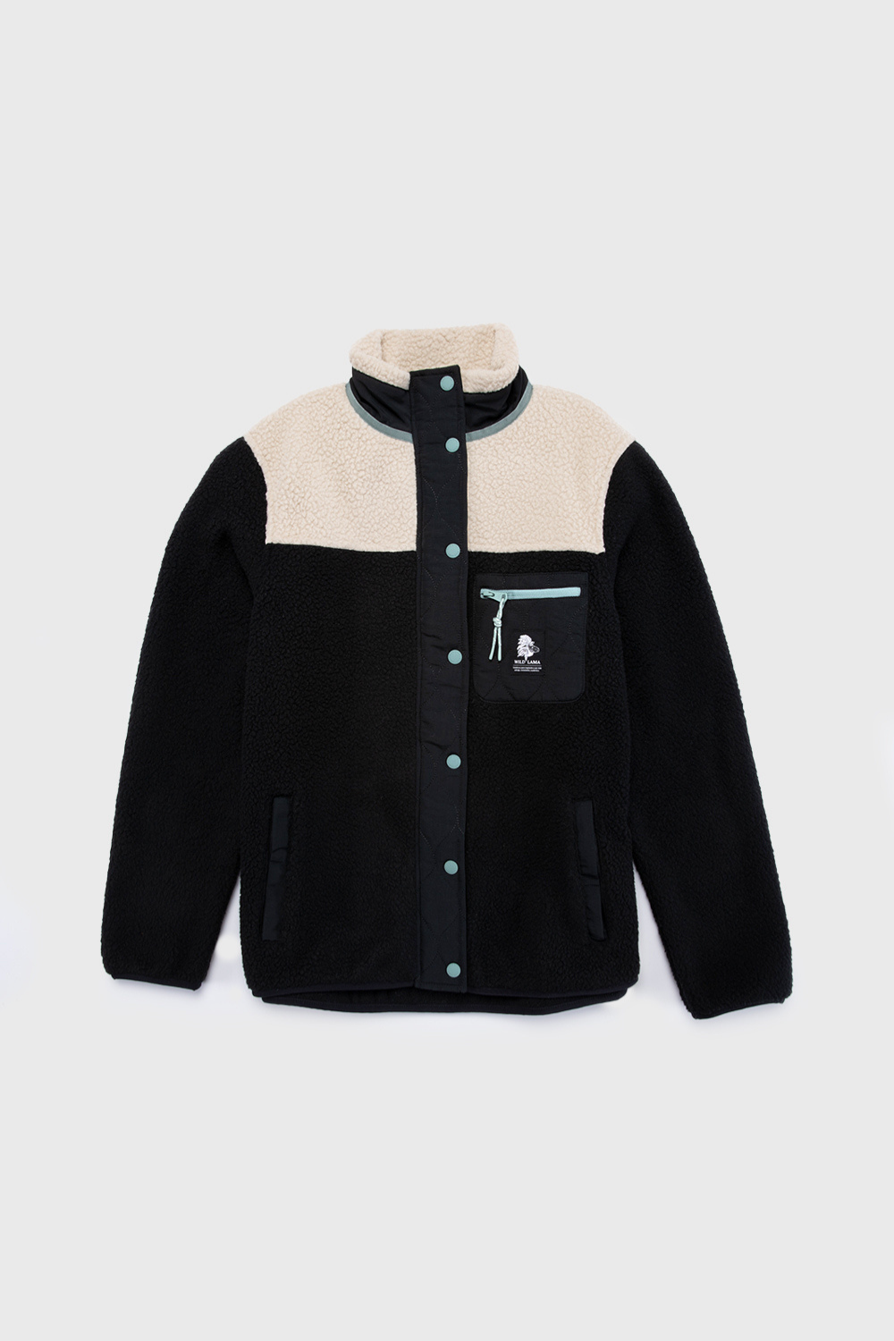 Polar Tambo Reciclado Negro Mujer