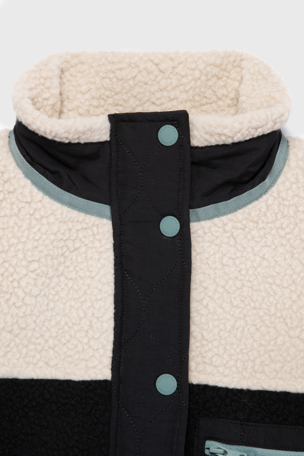 Polar Tambo Reciclado Negro Mujer