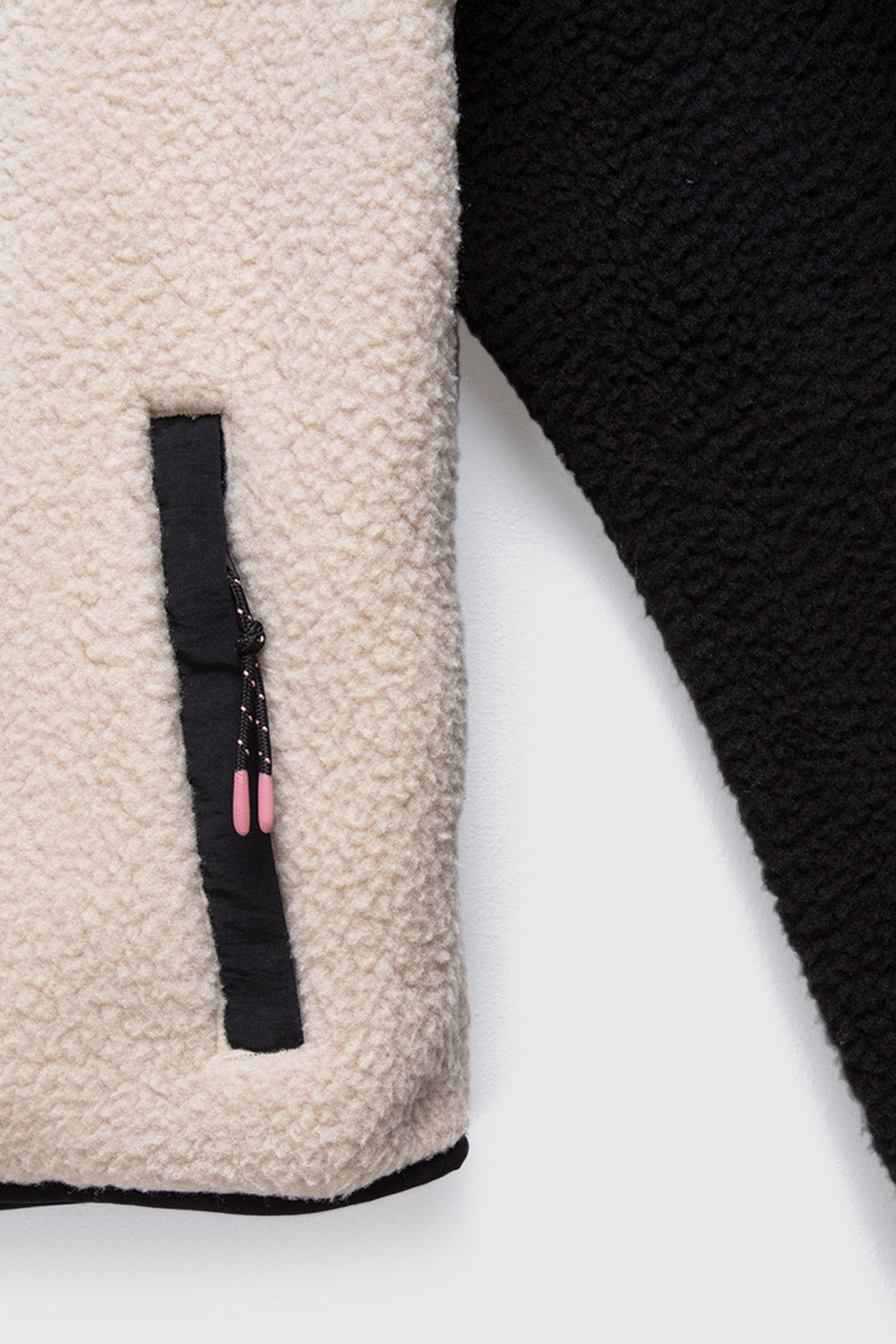 Polar Tambo Reciclado Negro Mujer