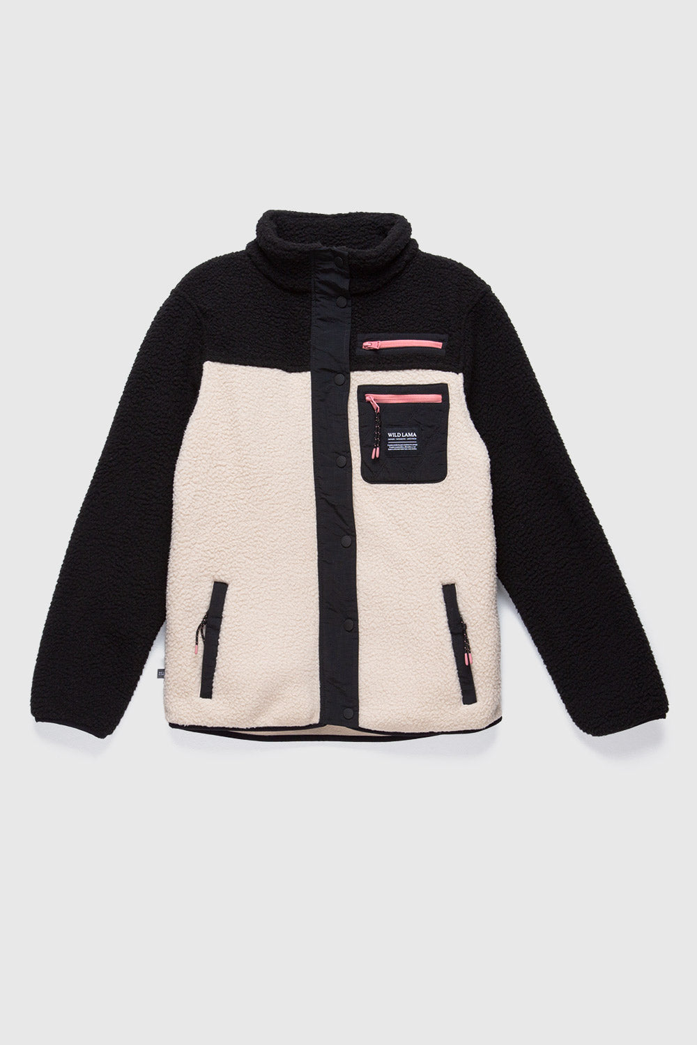 Polar Tambo Reciclado Negro Mujer