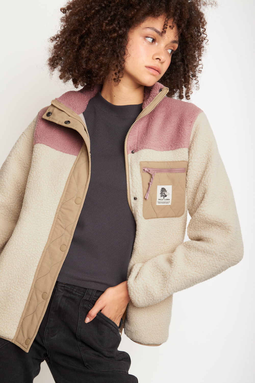 Polar Tambo Reciclado Rosado Mujer