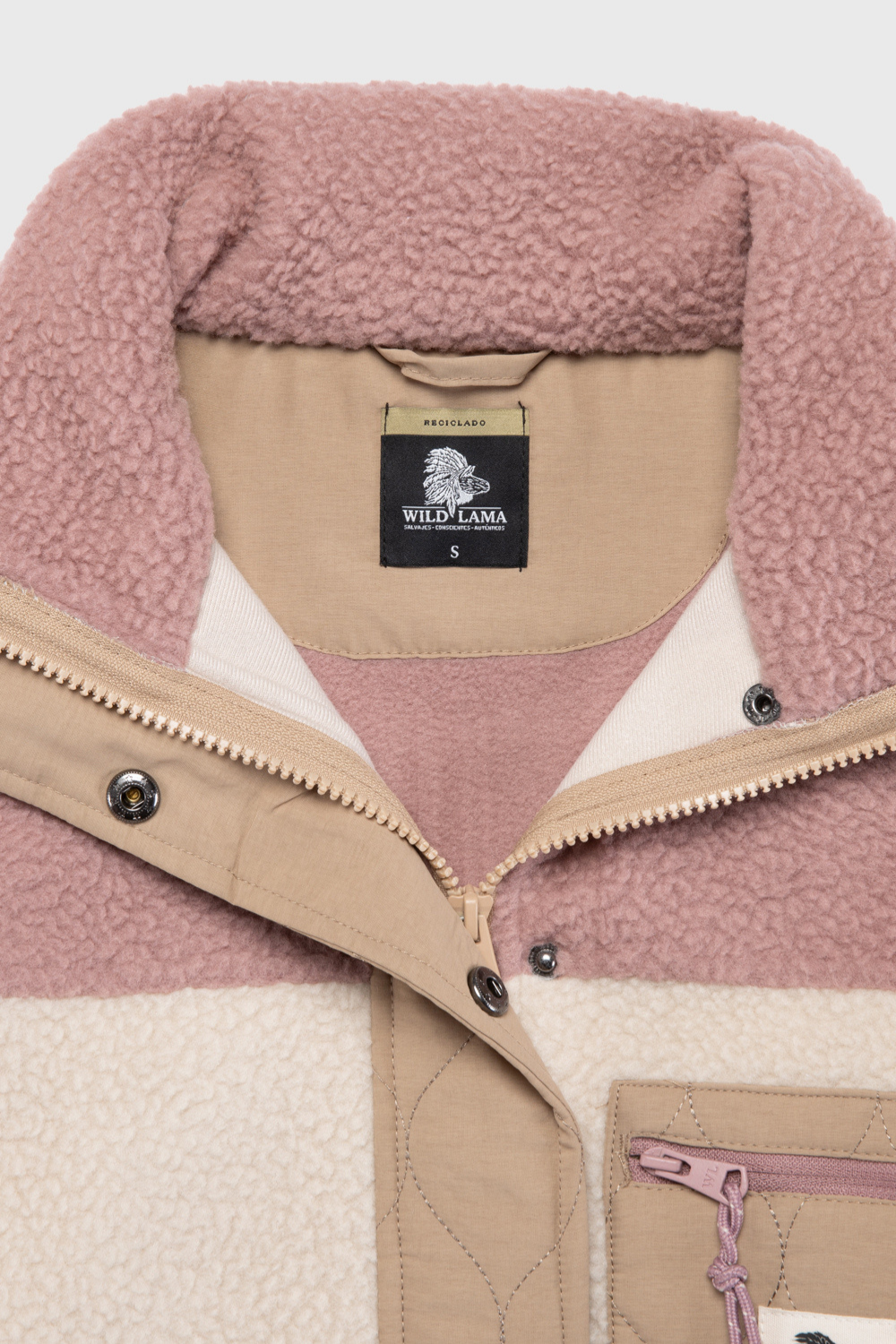 Polar Tambo Reciclado Rosado Mujer