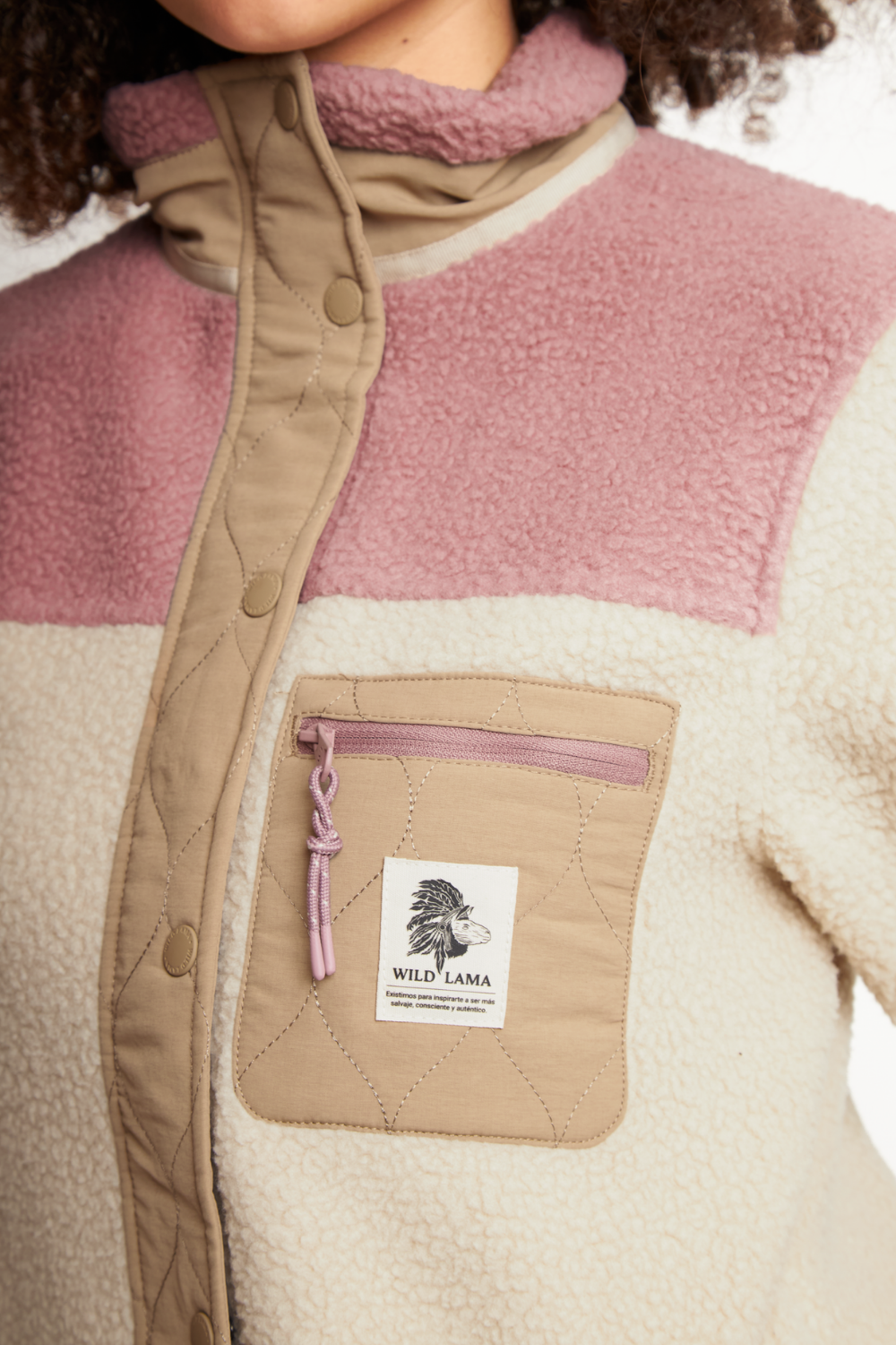 Polar Tambo Reciclado Rosado Mujer