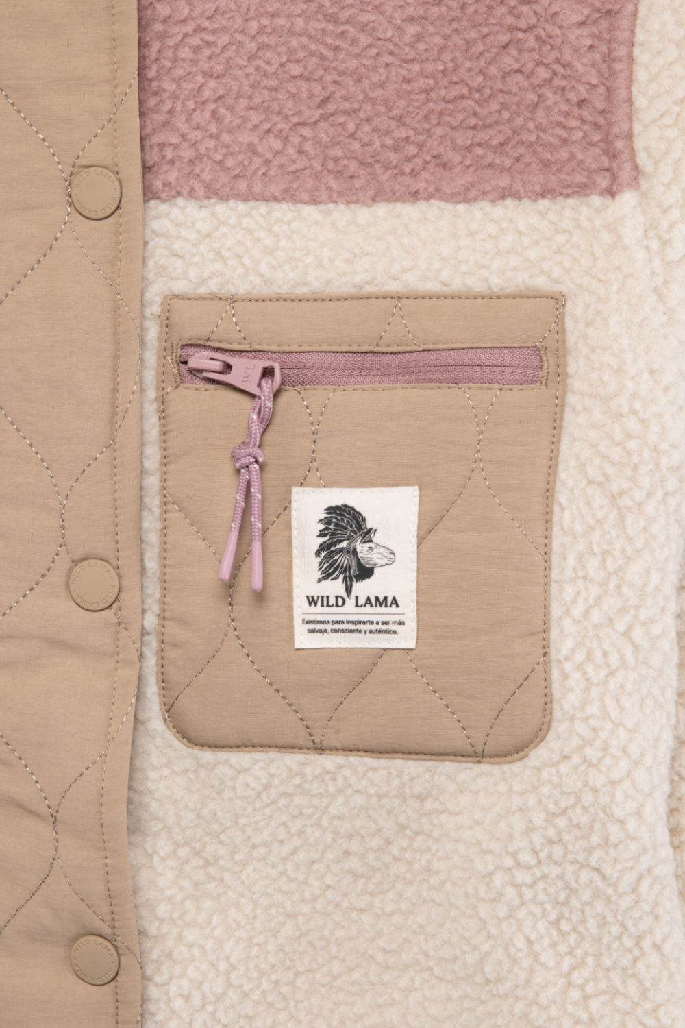 Polar Tambo Reciclado Rosado Mujer