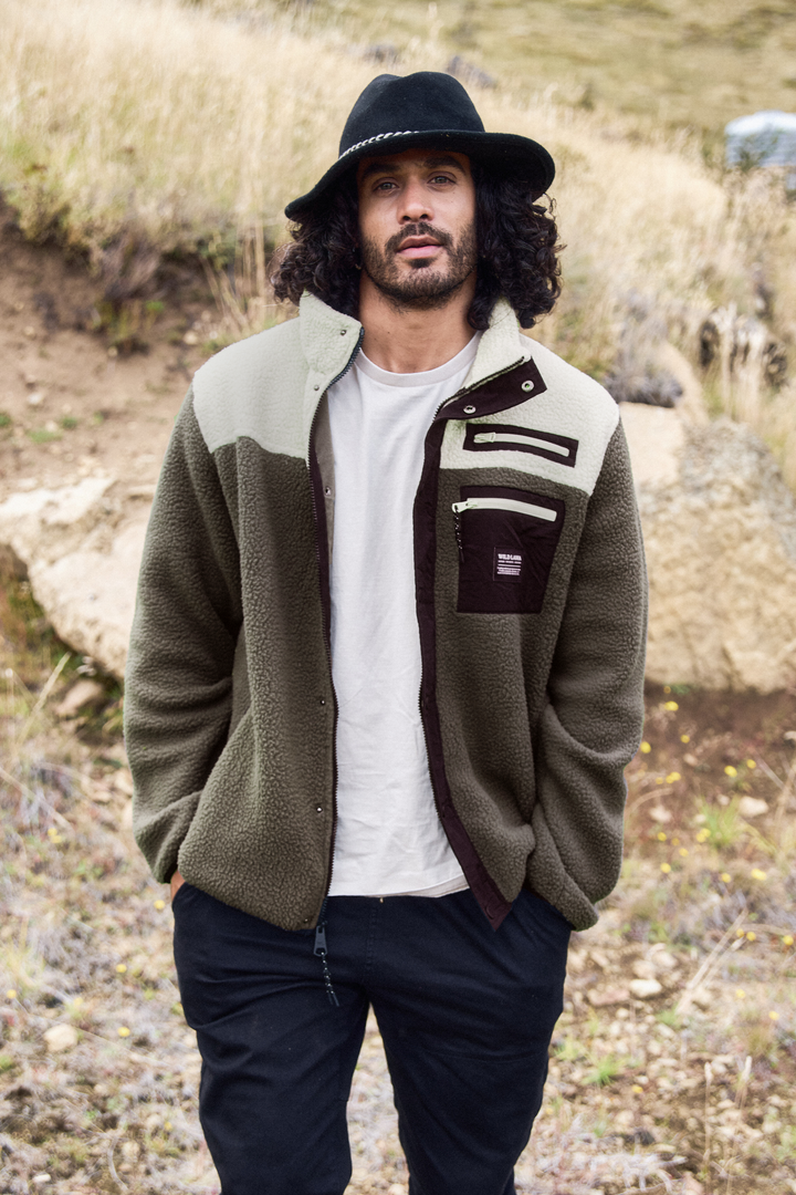 Polar Tambo Reciclado Verde Hombre