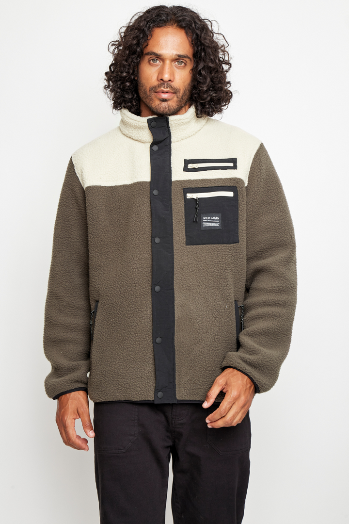 Polar Tambo Reciclado Verde Hombre