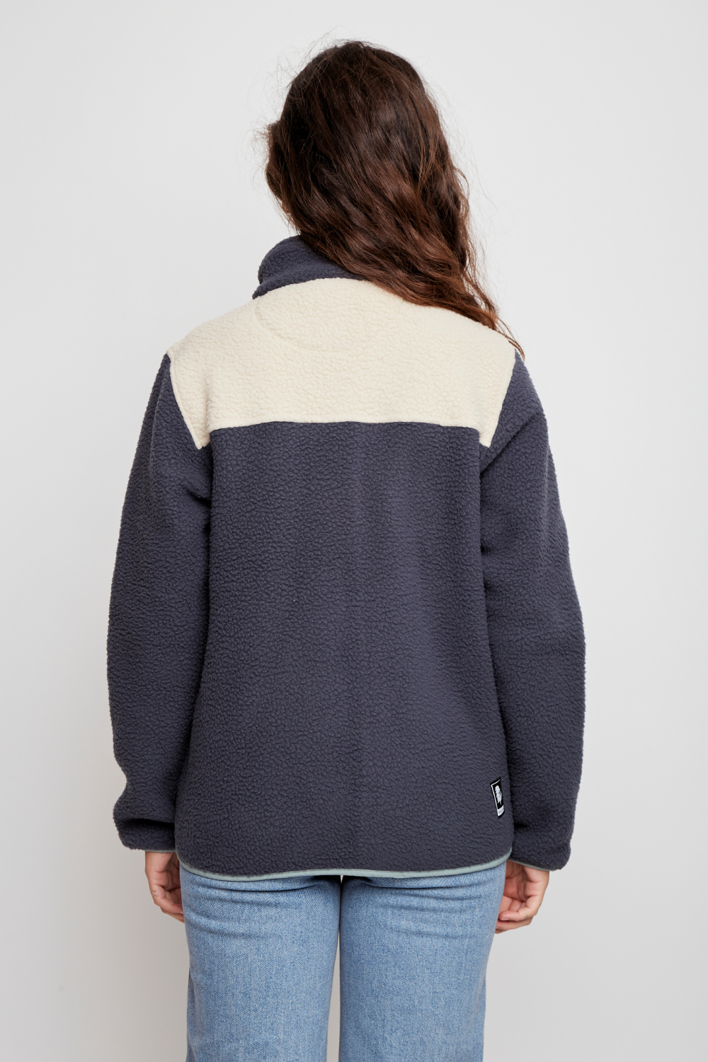 Polar Tambo Reciclado Azul Mujer