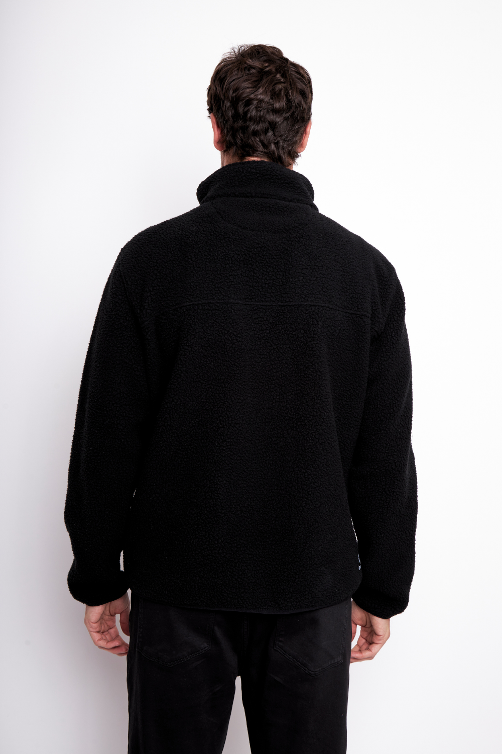 Polar Tambo Reciclado Negro Hombre