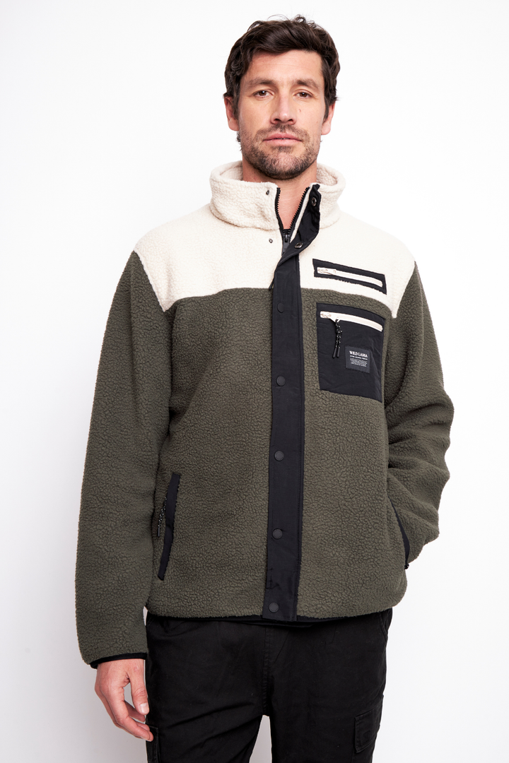 Polar Tambo Reciclado Verde Hombre