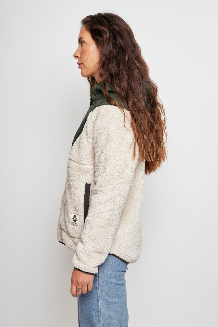Polar Tauco Reciclado Beige Mujer