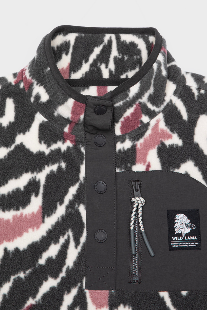 Polar Lava Woman Reciclado Print Negro Mujer