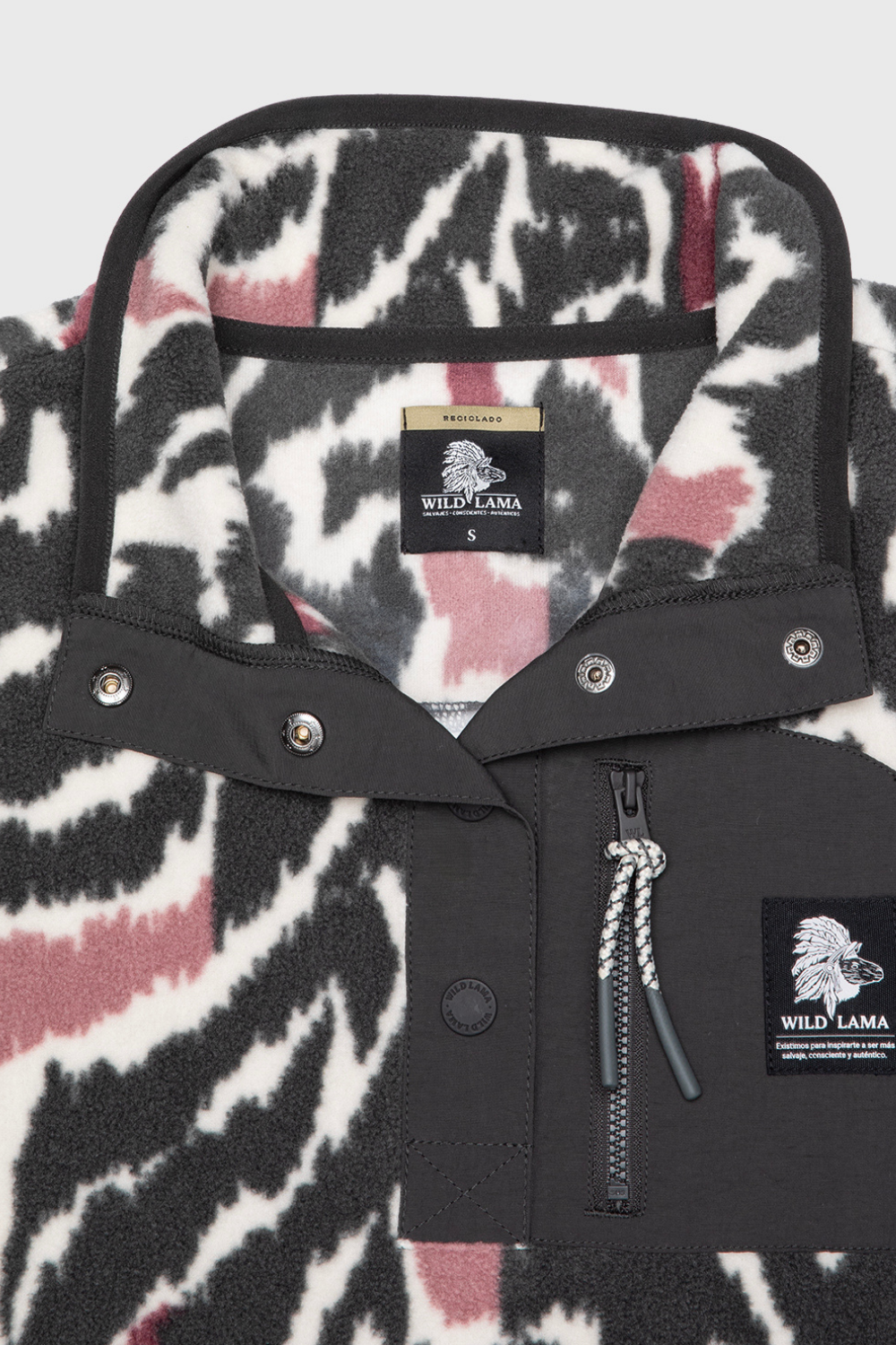 Polar Lava Woman Reciclado Print Negro Mujer