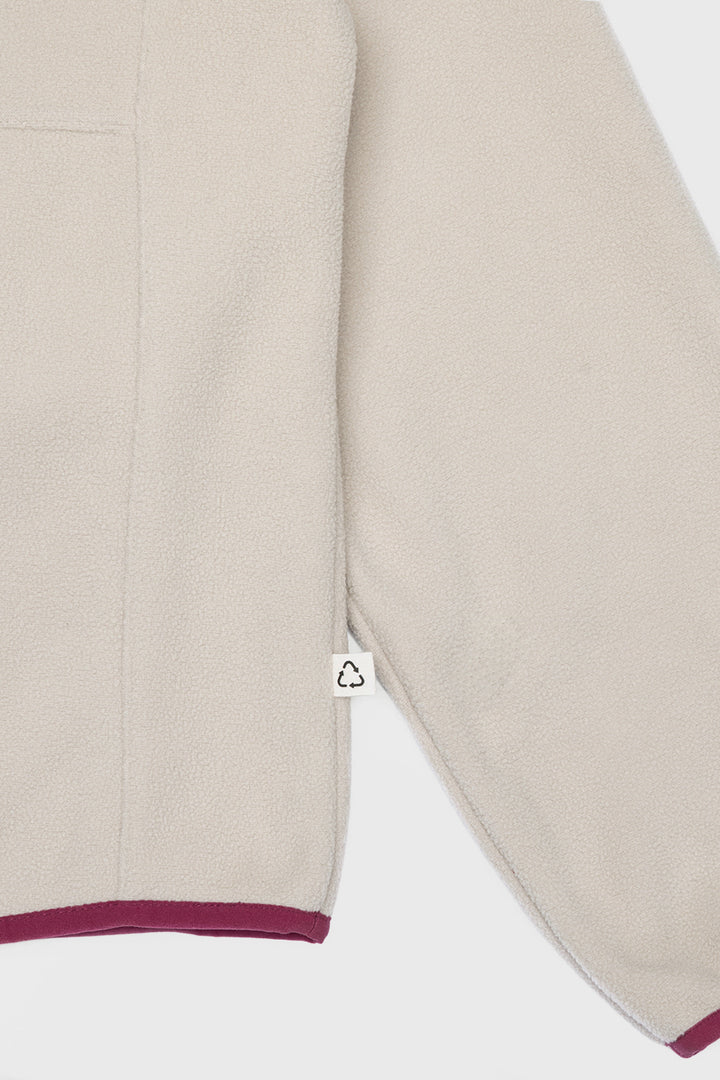 Polar Ochi Reciclado Beige Mujer