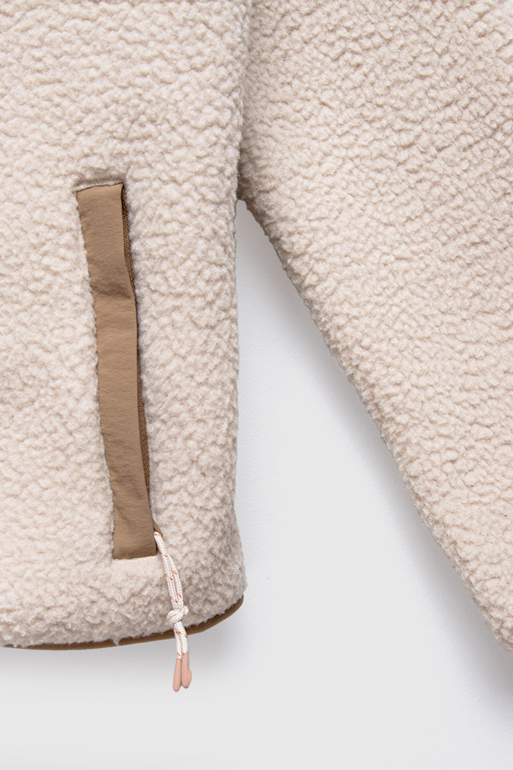 Polar Tambo Reciclado Beige Mujer
