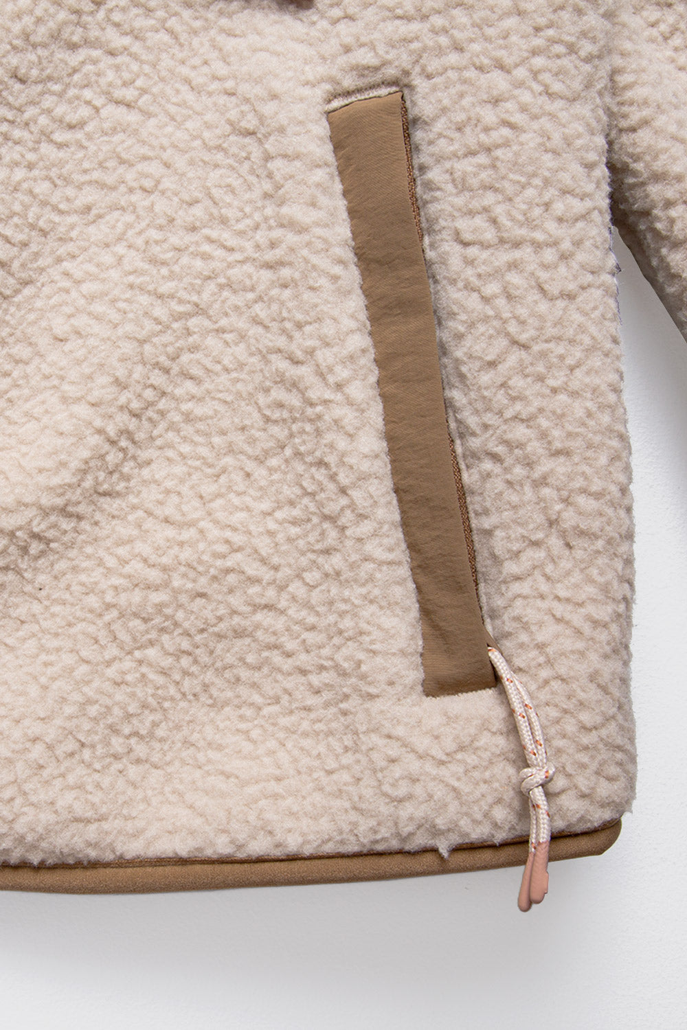 Polar Tambo Reciclado Beige Mujer