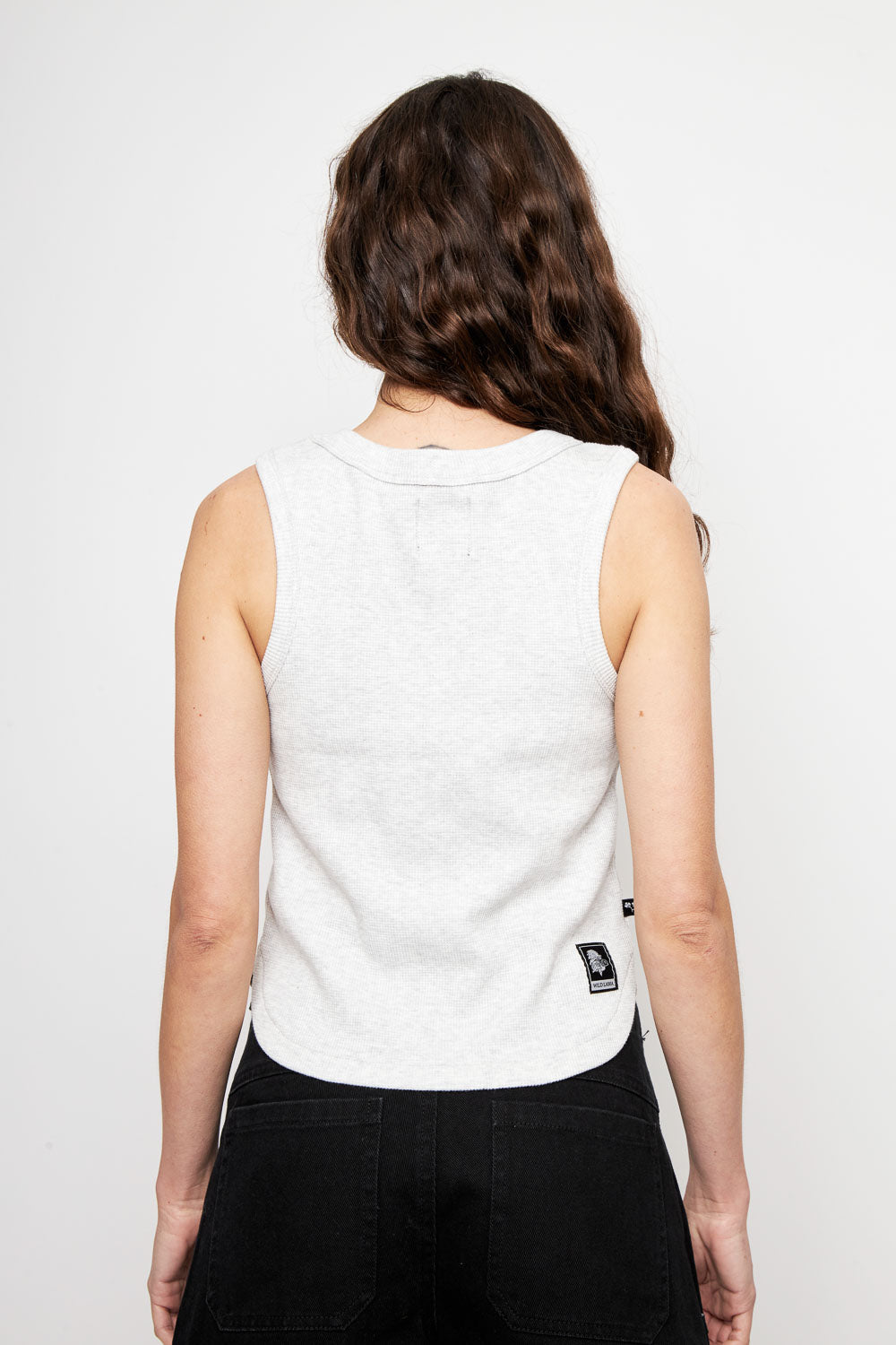 Polera Ani Orgánica Gris Mujer