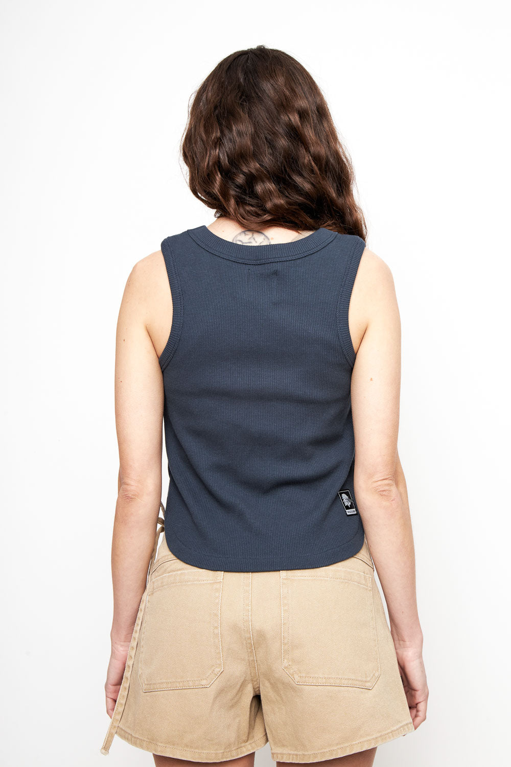 Polera Ani Orgánica Petróleo Mujer