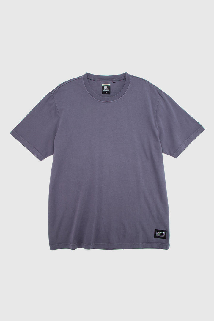Polera Bat Orgánica Azul Hombre