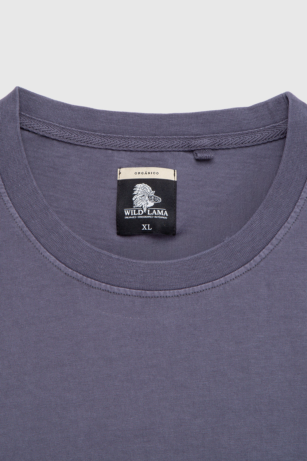 Polera Bat Orgánica Azul Hombre