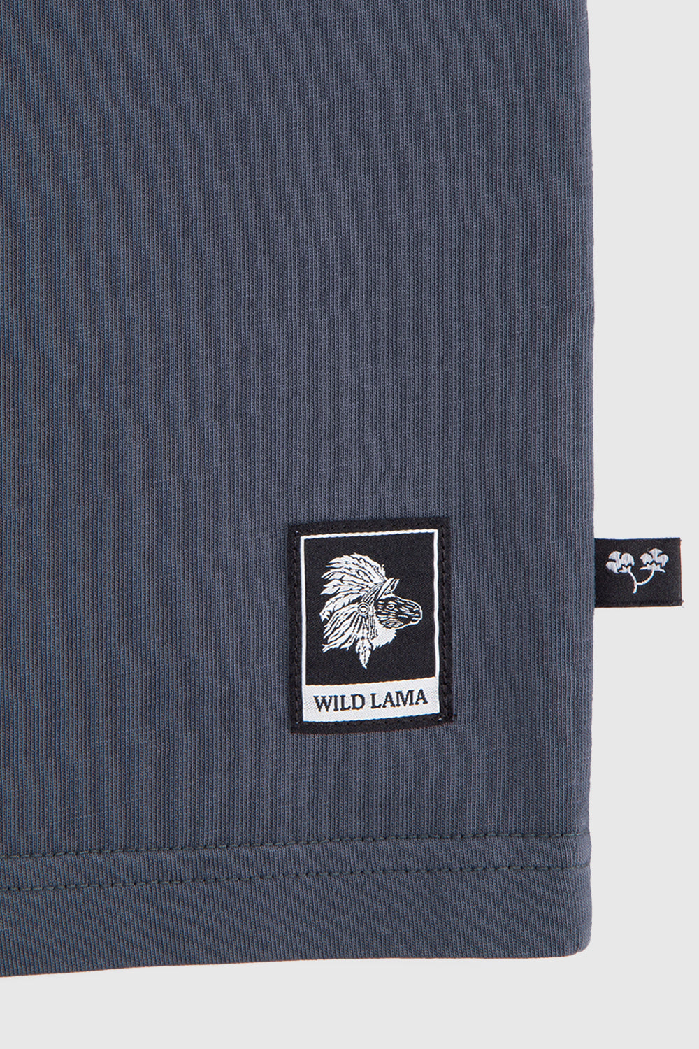 Polera Bat Orgánica Azul Hombre