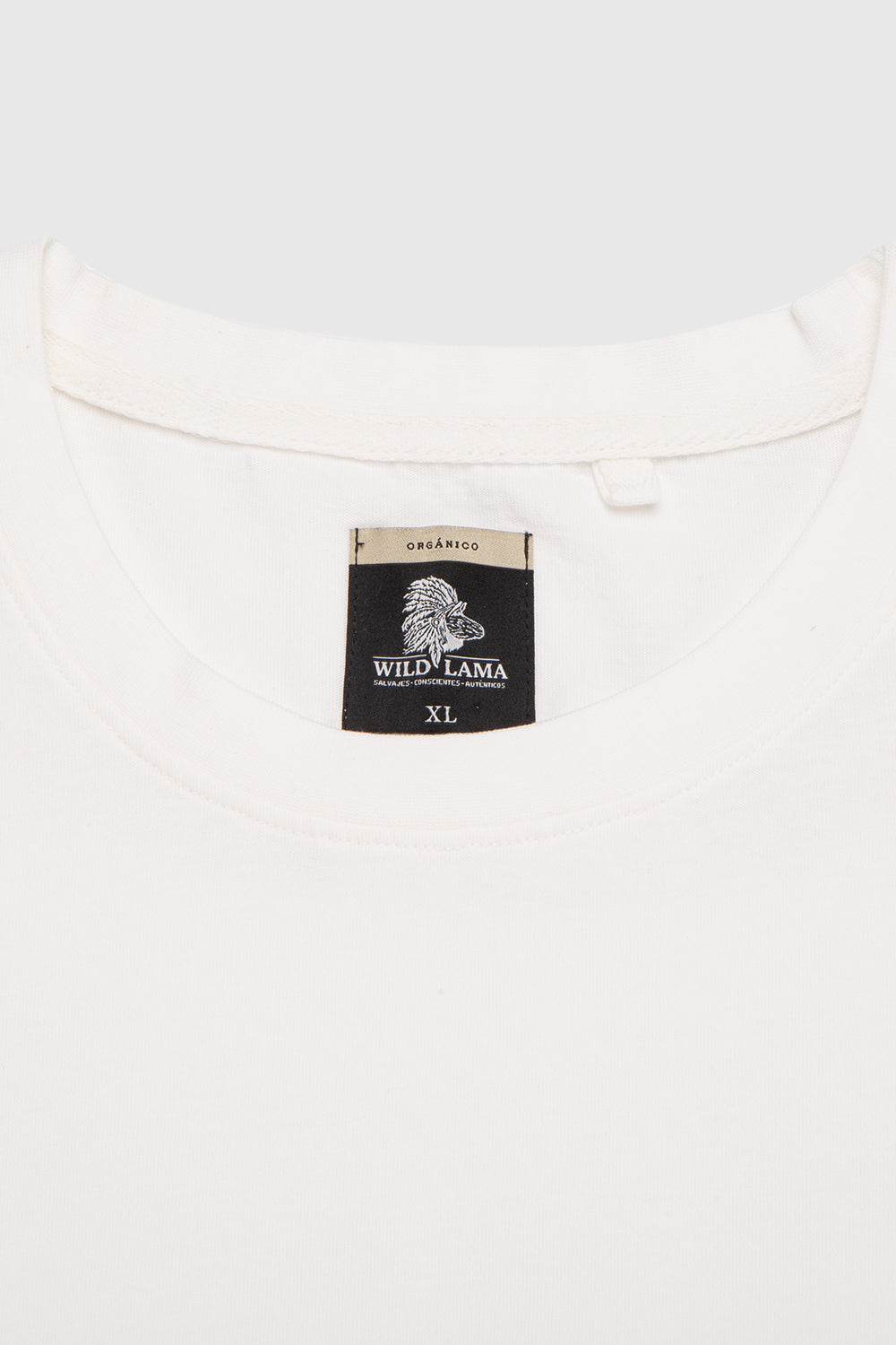 Polera Bat Orgánica Blanca Hombre