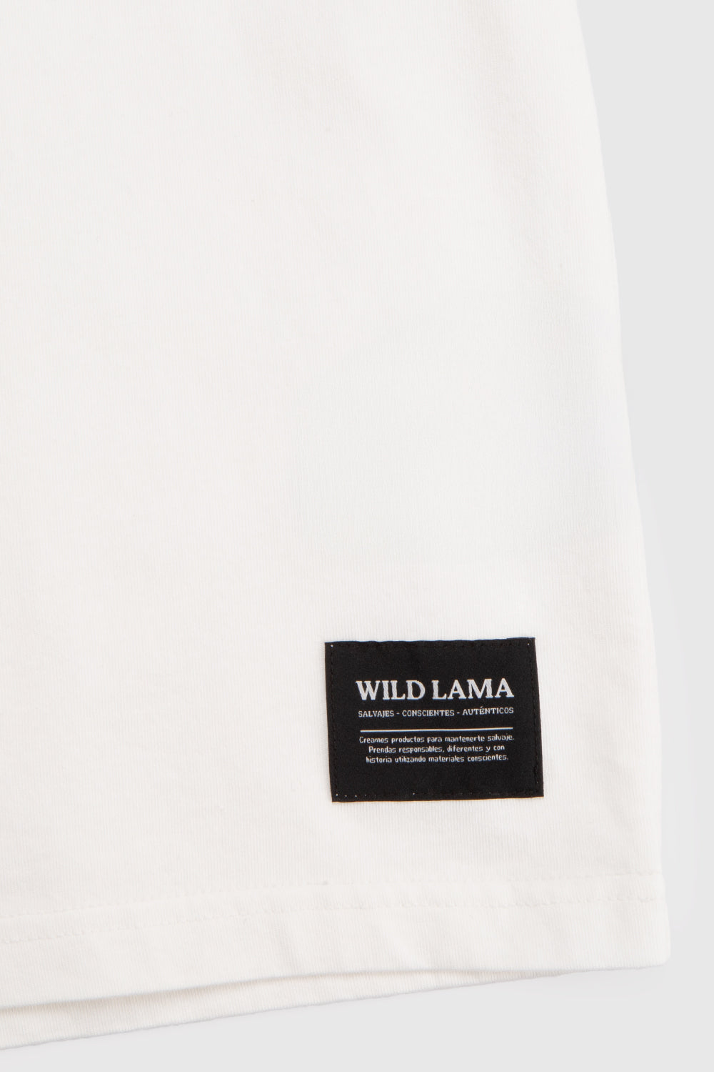 Polera Bat Orgánica Blanca Hombre