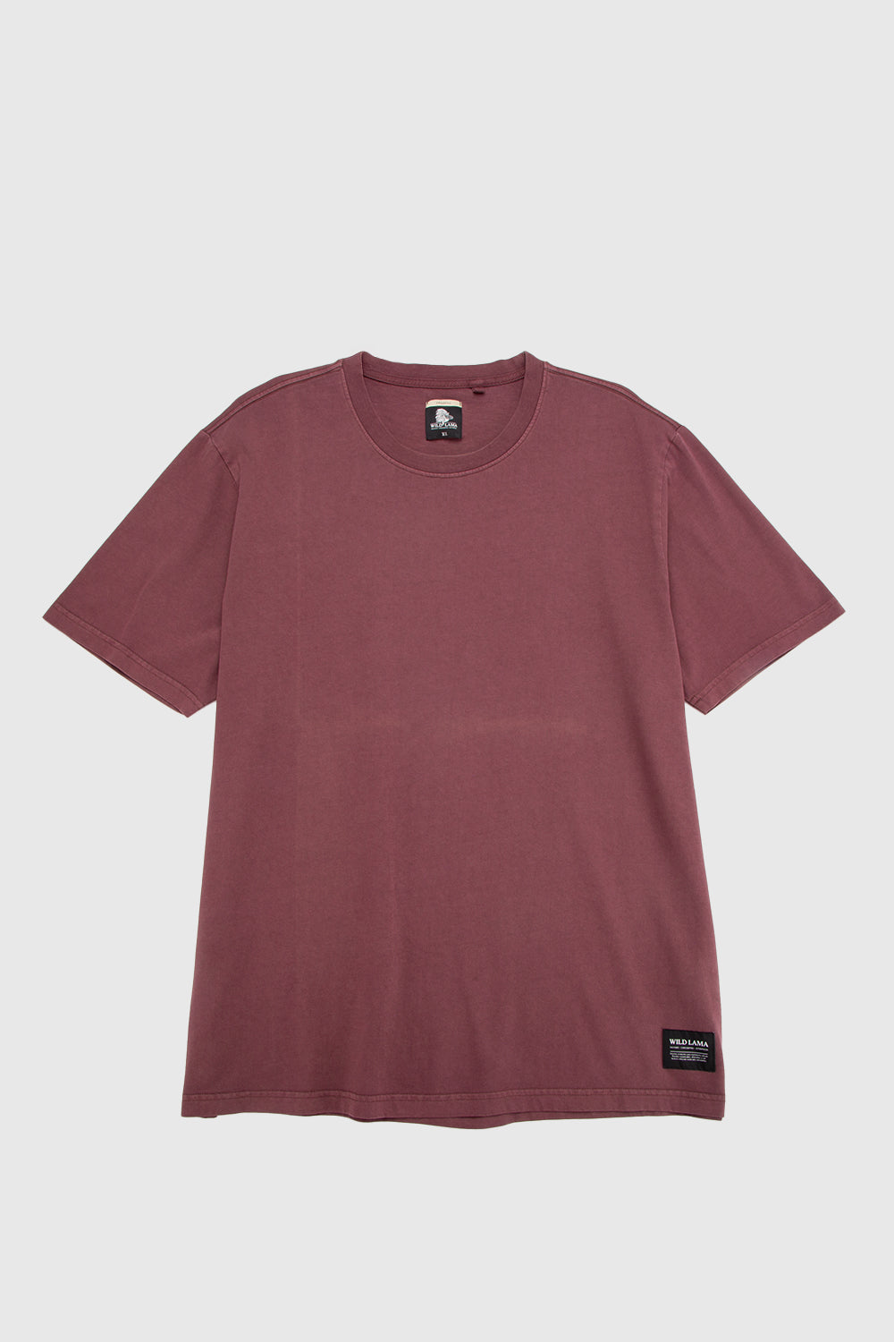 Polera Bat Orgánica Burdeo Hombre