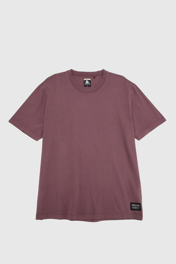 Polera Bat Orgánica Burdeo Hombre