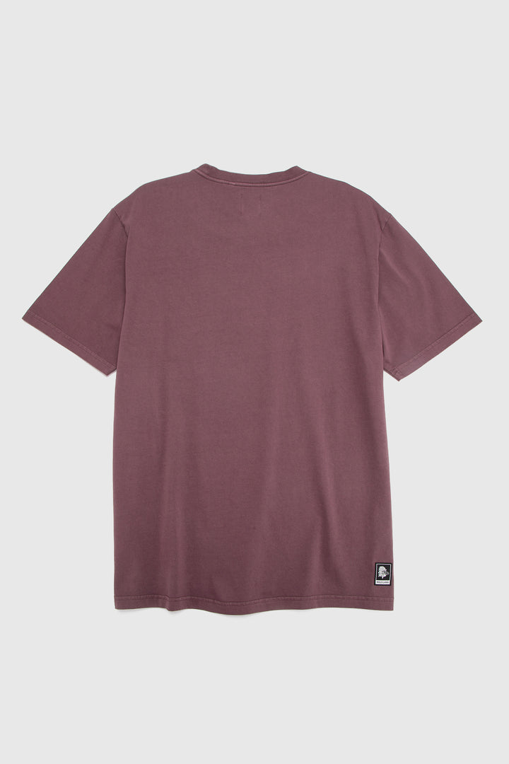 Polera Bat Orgánica Burdeo Hombre