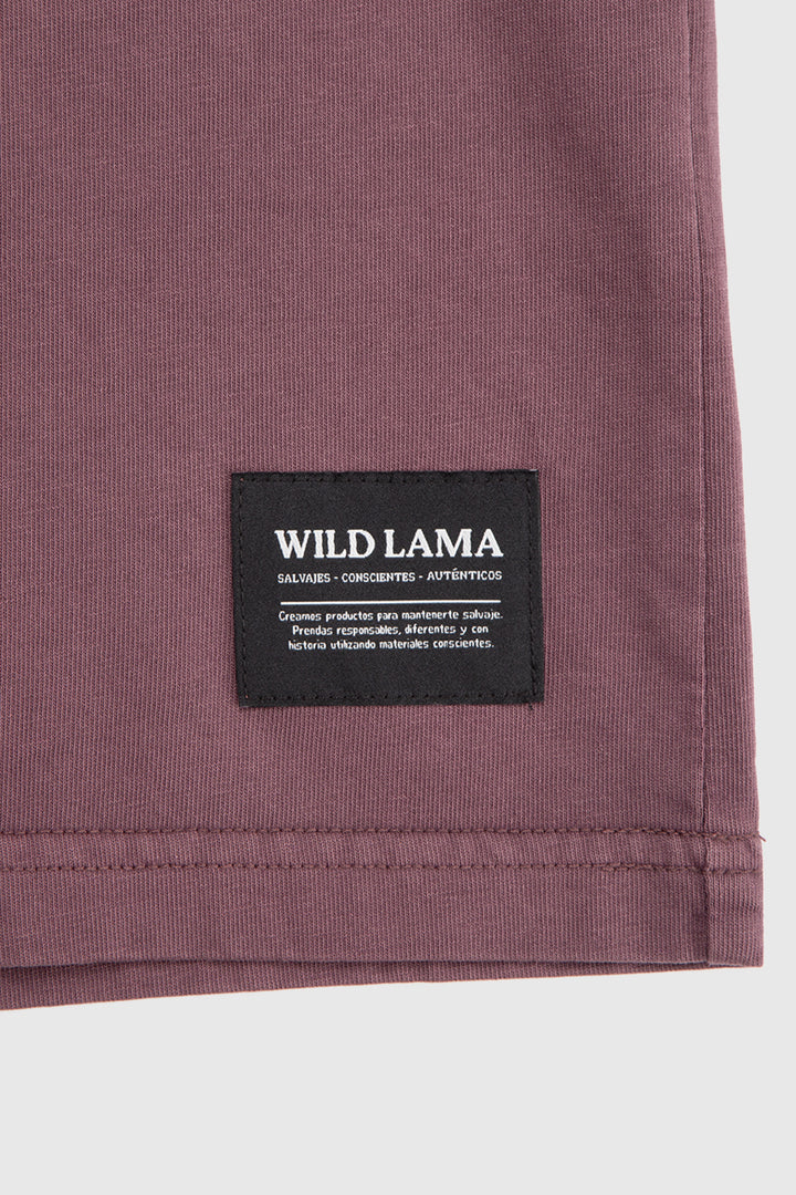 Polera Bat Orgánica Burdeo Hombre