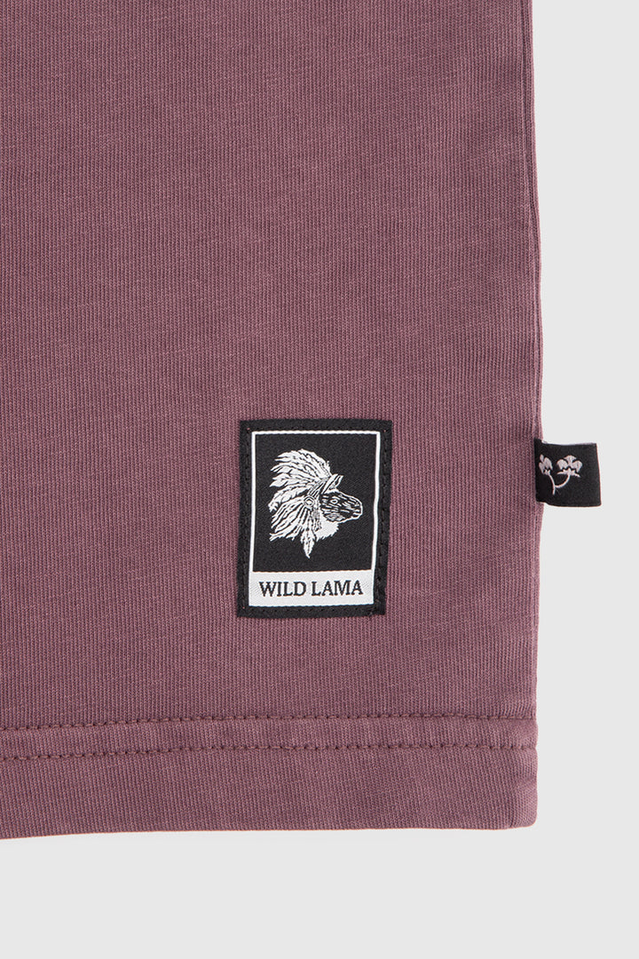 Polera Bat Orgánica Burdeo Hombre