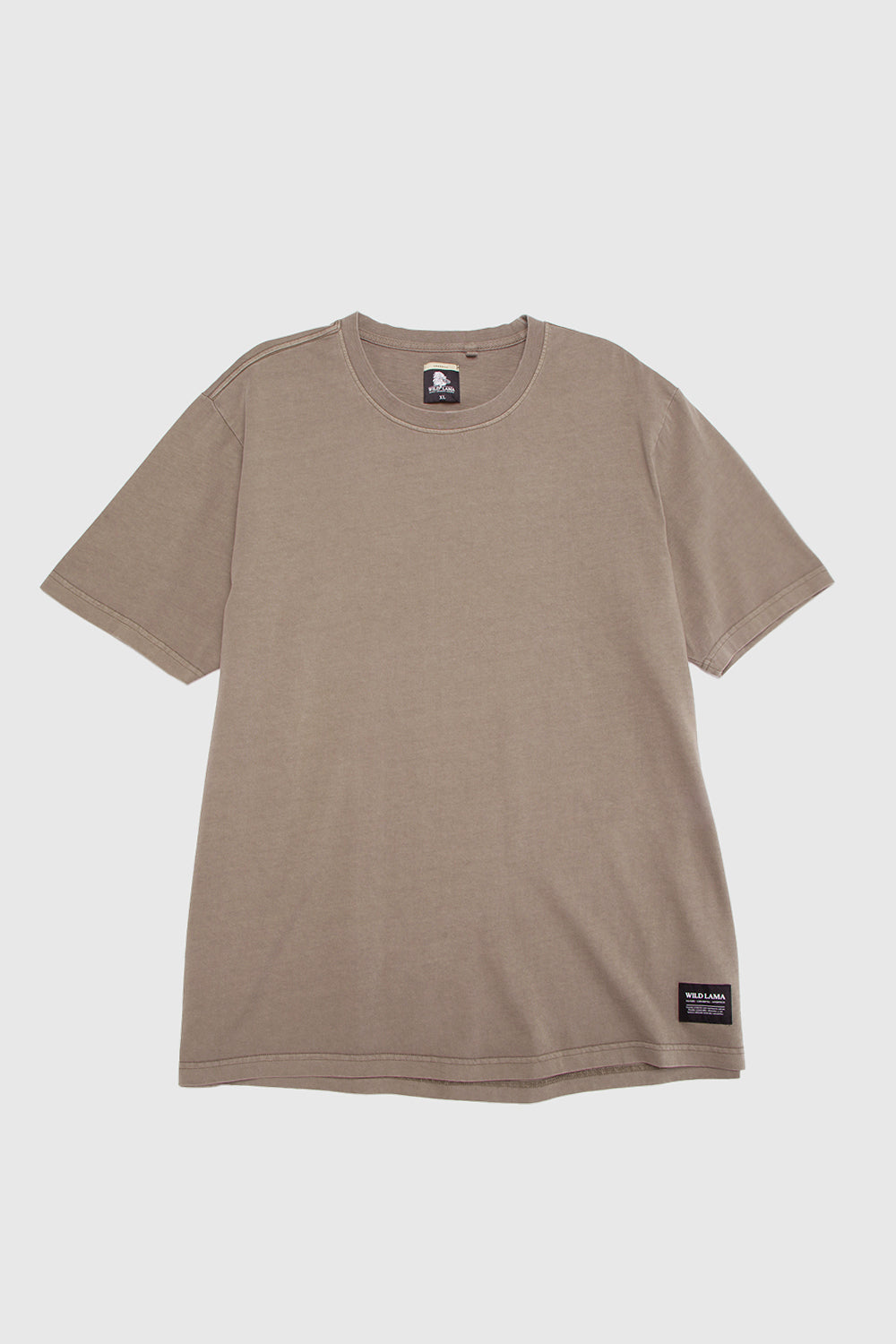 Polera Bat Orgánica Café Hombre