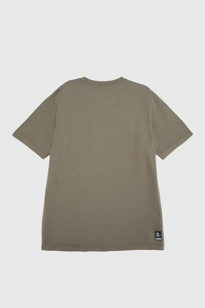 Polera Bat Orgánica Verde Hombre