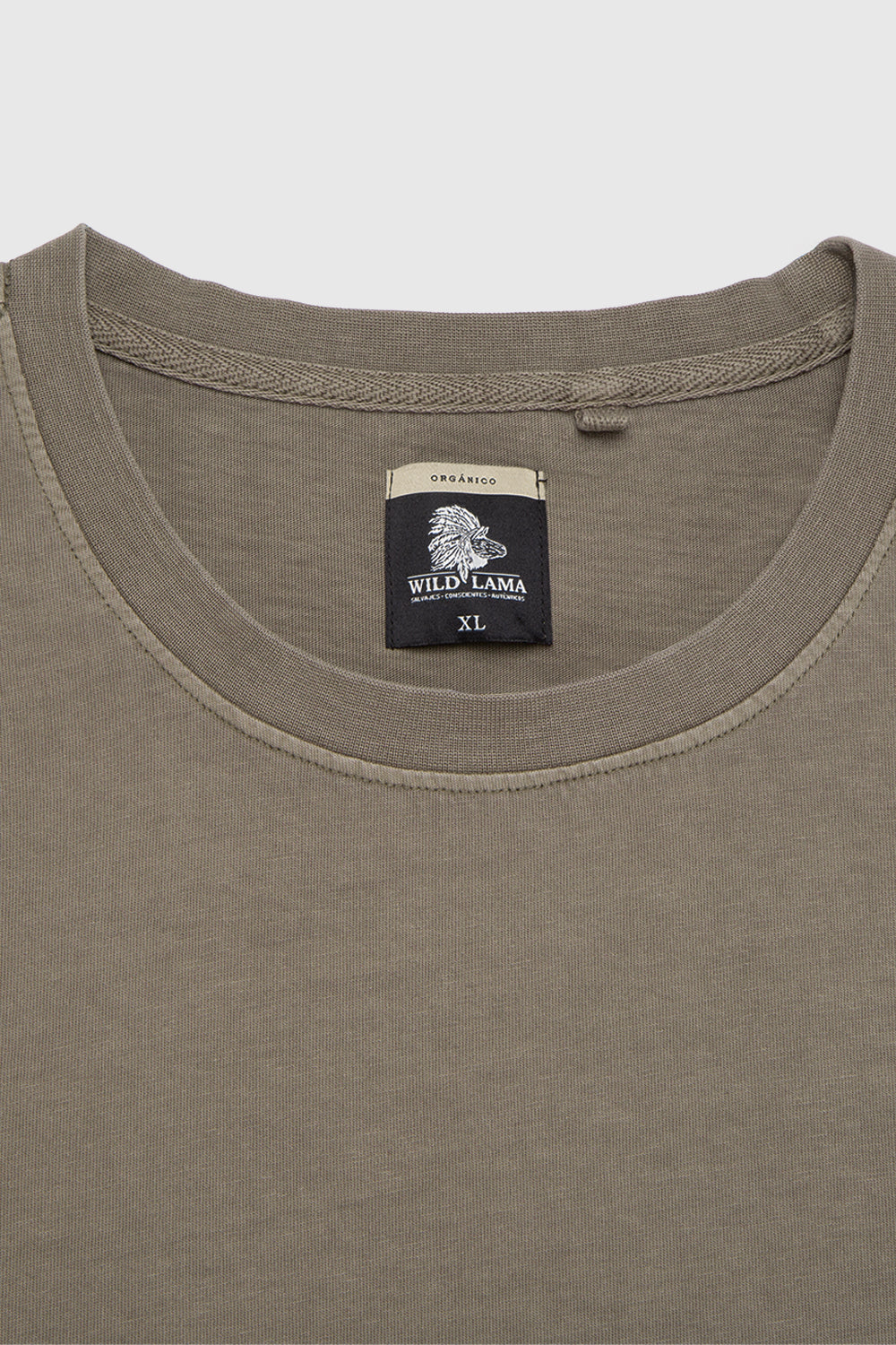 Polera Bat Orgánica Verde Hombre
