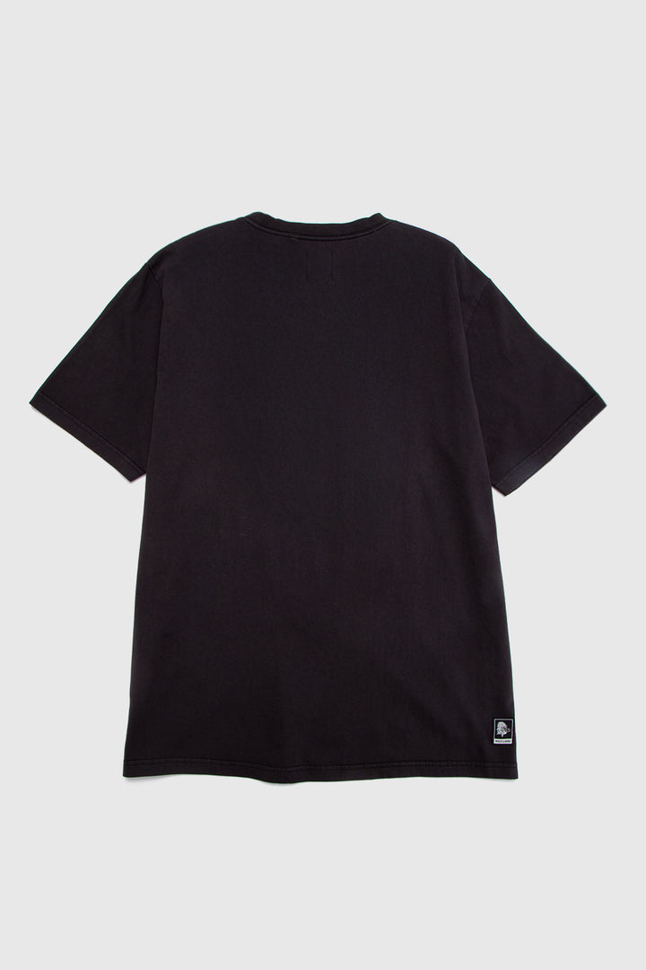 Polera Bat Orgánica Negra Hombre