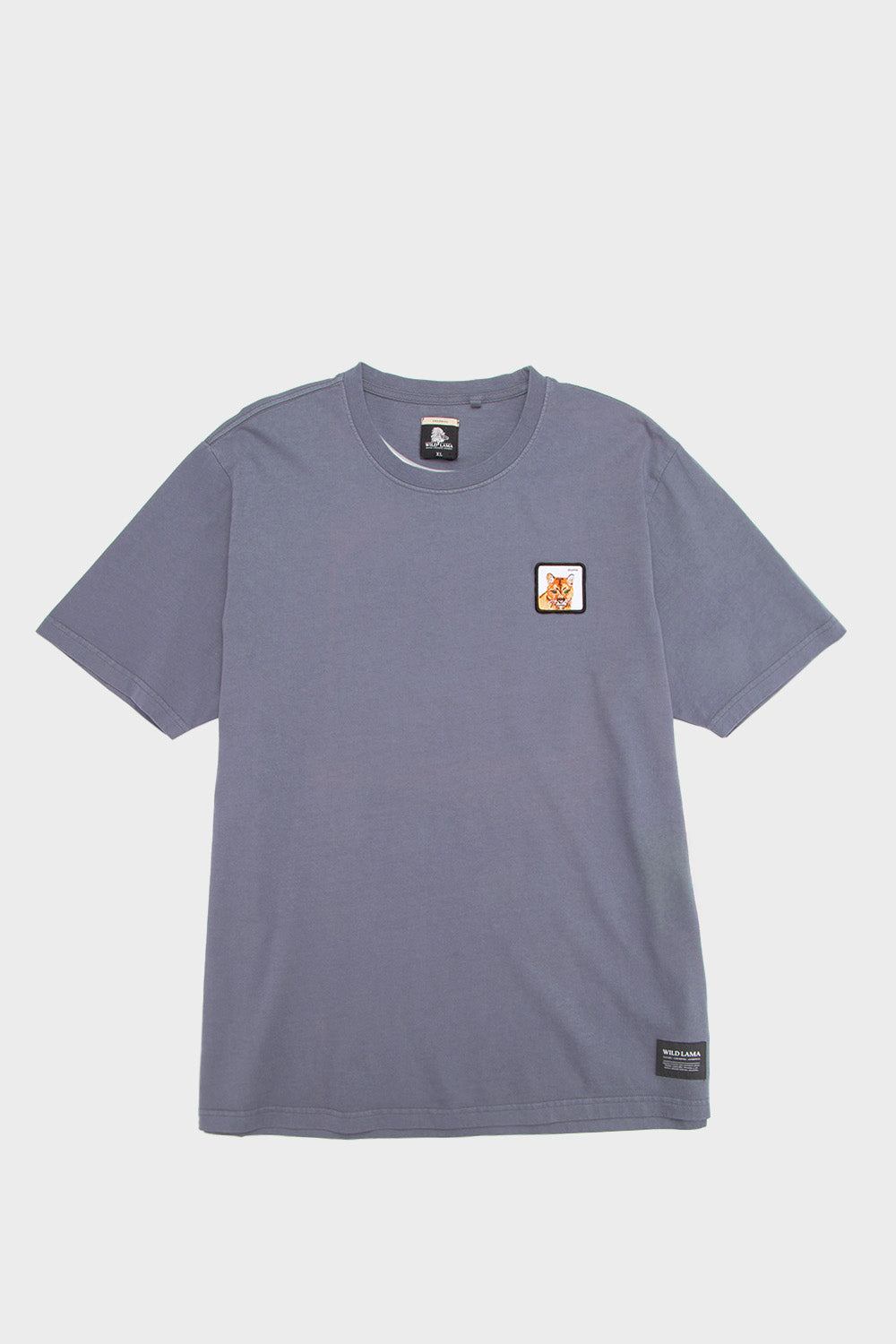Polera Bat Parche Orgánica Azul Puma Hombre